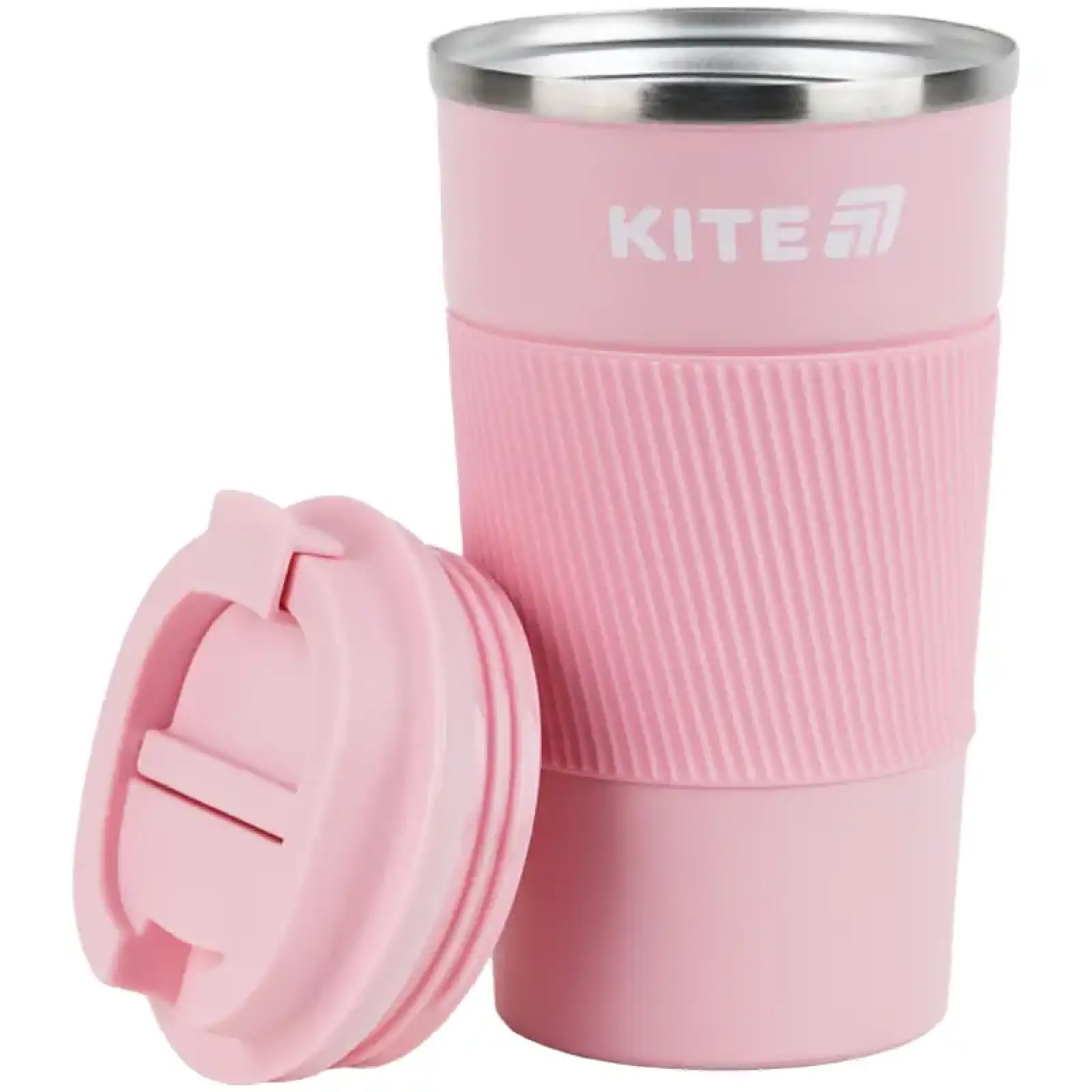Термокружка 510 мл, рожева KITE K25-458-3