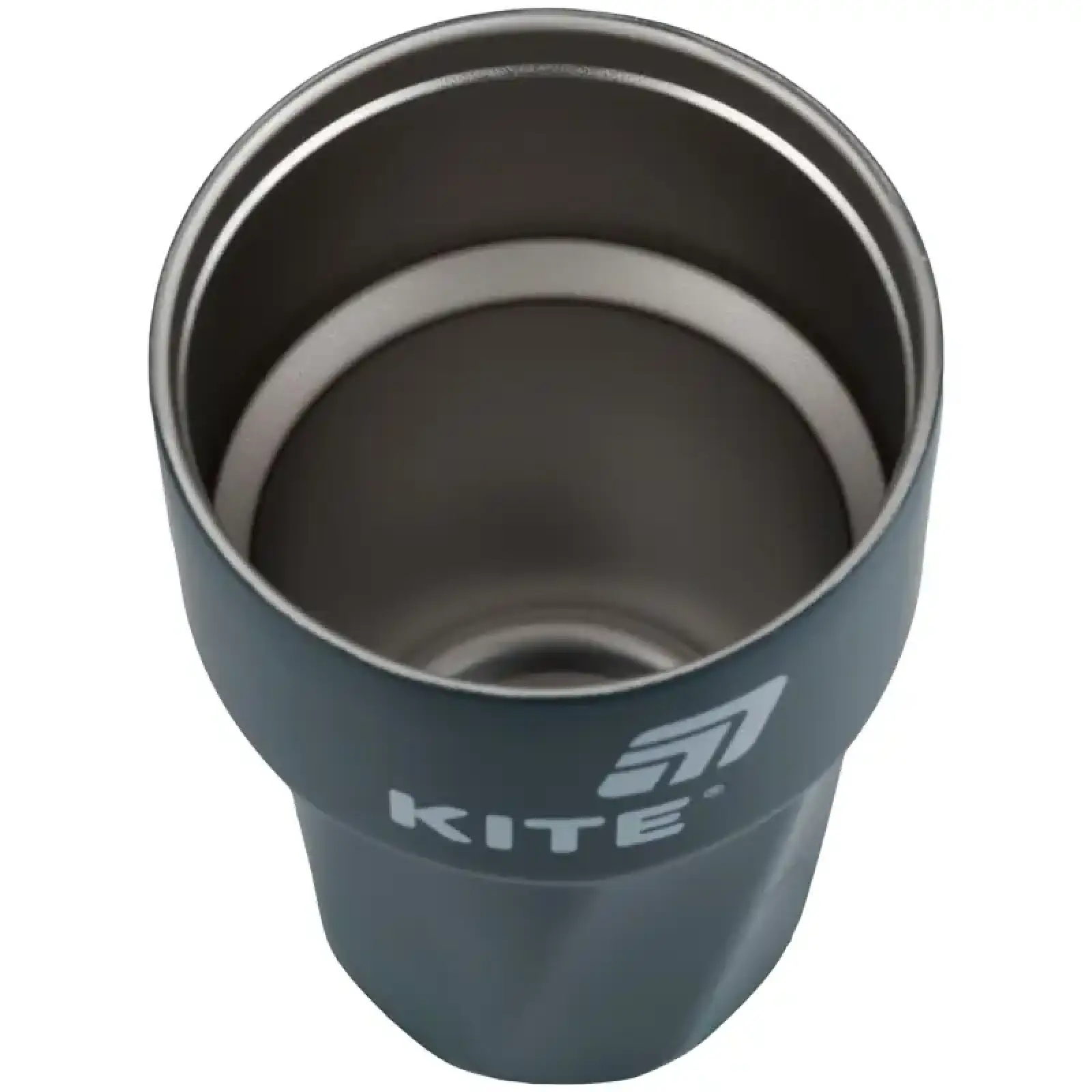 Термокружка 450 мл, сіра KITE K25-1220-1