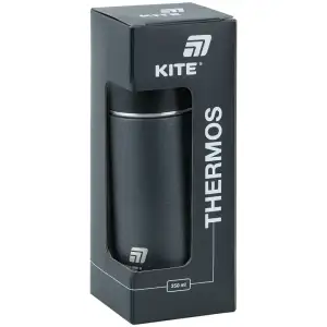 Термос, 350 мл, чорний KITE K25-1223-1