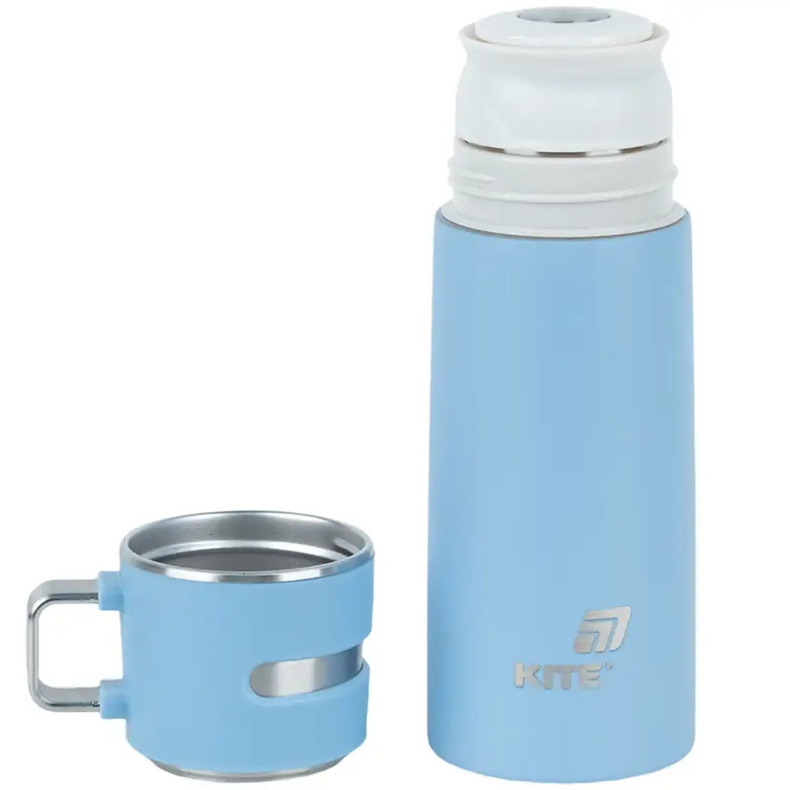 Термос, 350 мл, блакитний KITE K25-1223-2