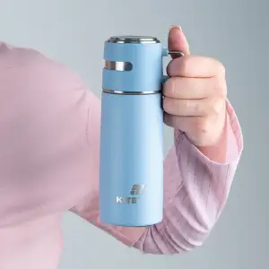 Термос, 350 мл, блакитний KITE K25-1223-2
