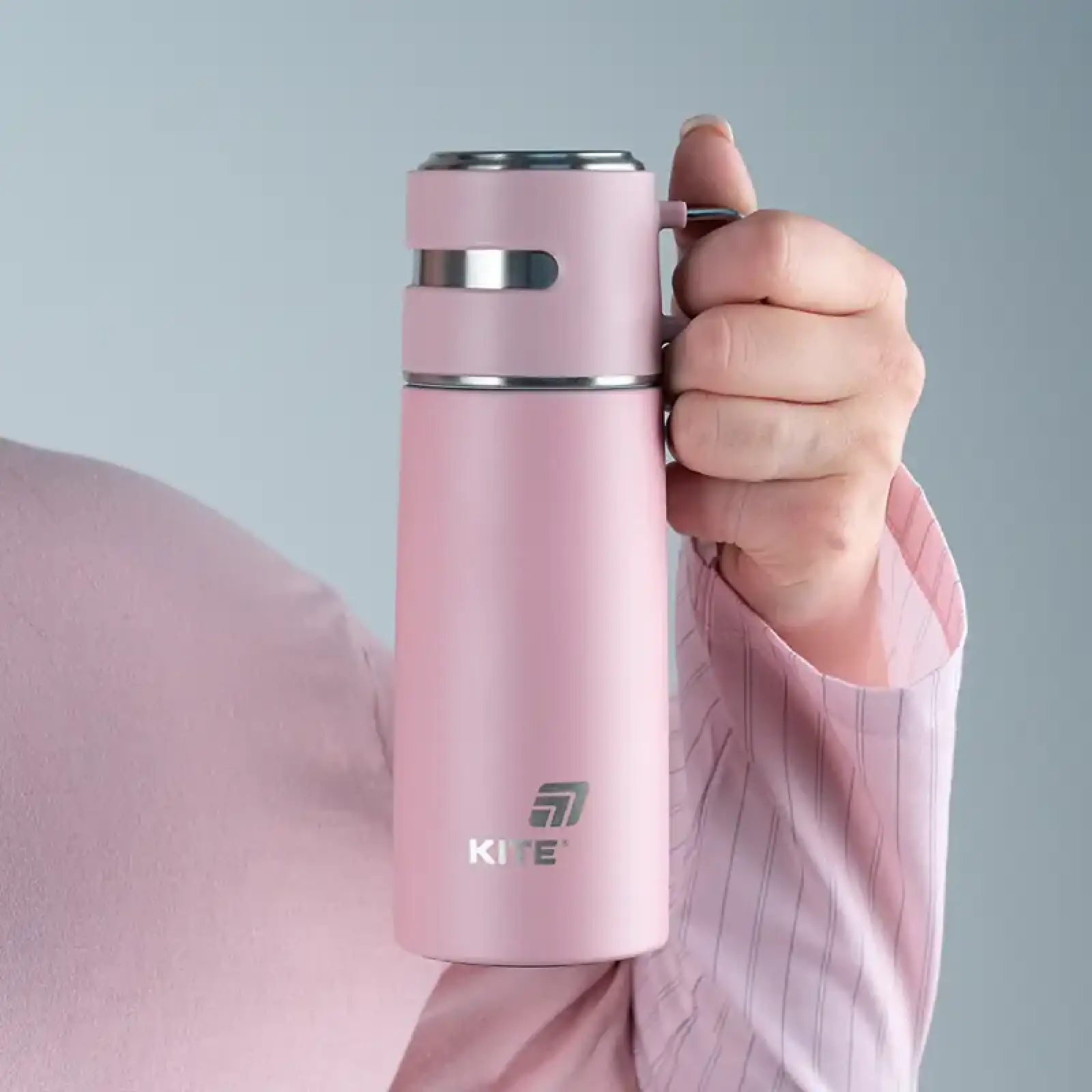 Термос, 350 мл, рожевий KITE K25-1223-3