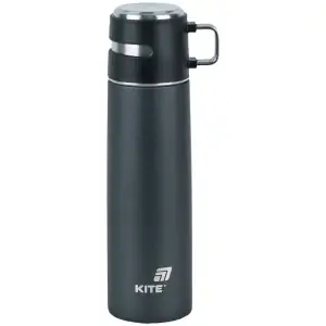 Термос 500 мл, чорний KITE K25-1224-1
