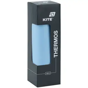 Термос 500 мл, блакитний KITE K25-1224-2