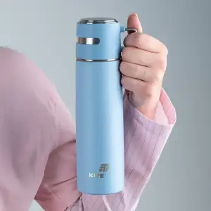 Термос 500 мл, блакитний KITE K25-1224-2