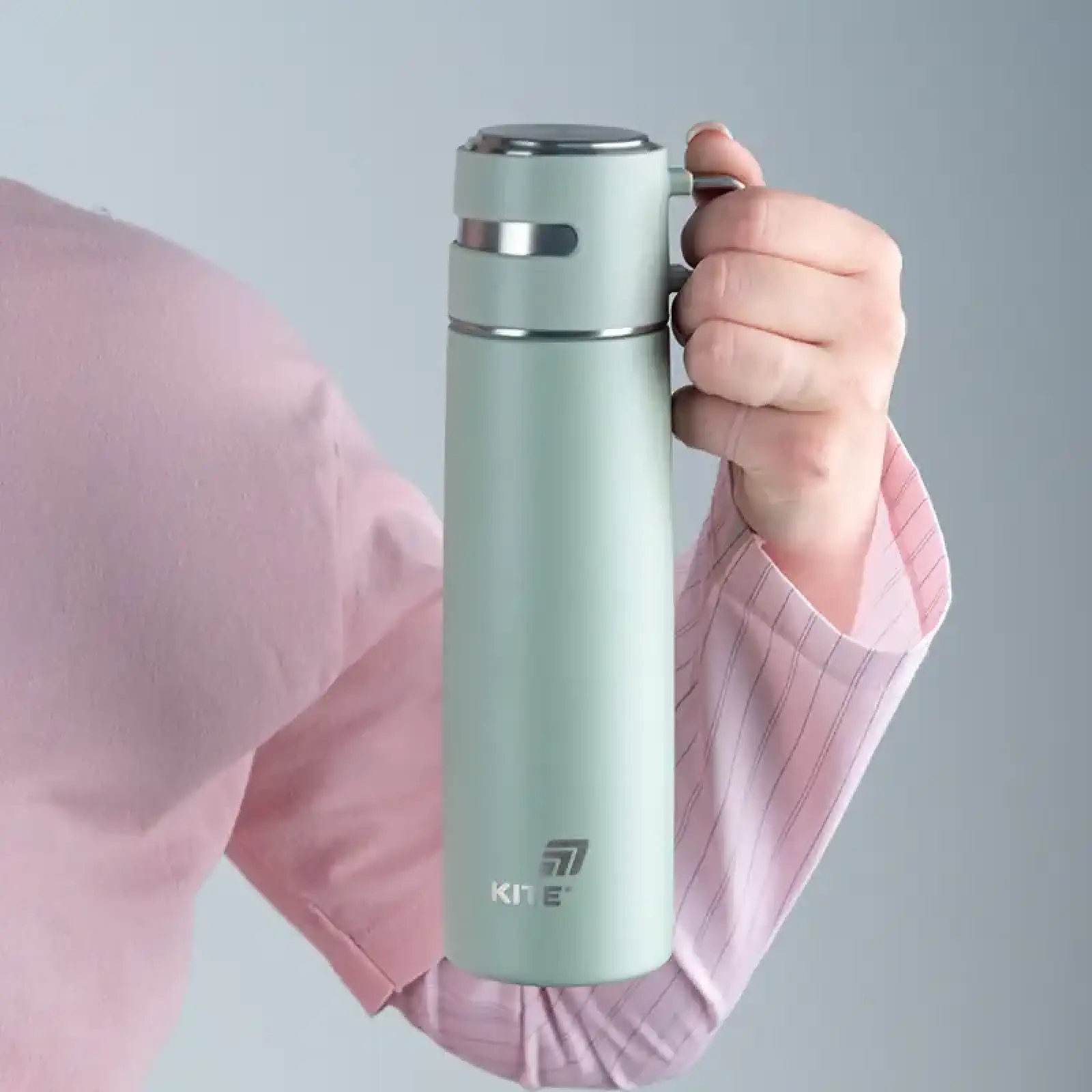 Термос 500 мл, зелений KITE K25-1224-4
