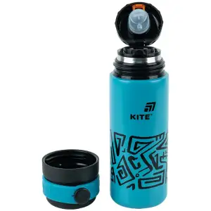 Термос, 500 мл, темно-бірюзовий KITE K25-1222-1