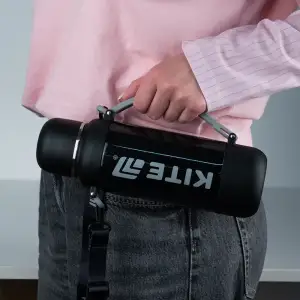 Термос 1200 мл, чорний KITE K25-1225-1