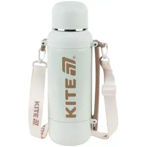Термос 1200 мл, бежевий KITE K25-1225-2