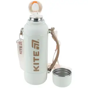 Термос 1200 мл, бежевий KITE K25-1225-2
