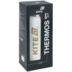 Термос 1200 мл, бежевий KITE K25-1225-2