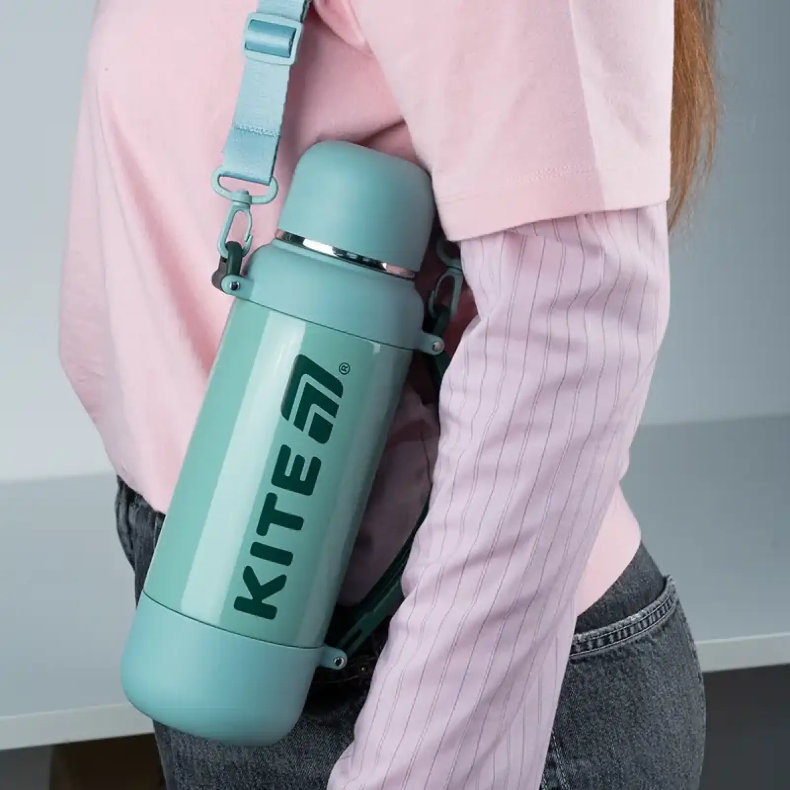 Термос 1200 мл, зелений KITE K25-1225-3