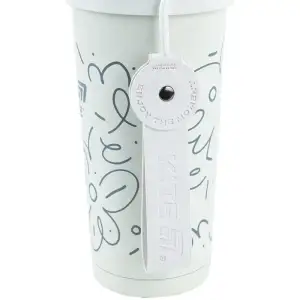 Термокружка 550 мл, біла KITE K25-1226-3