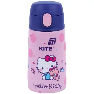 Термос з трубочкою 400мл, HK KITE HK25-1261