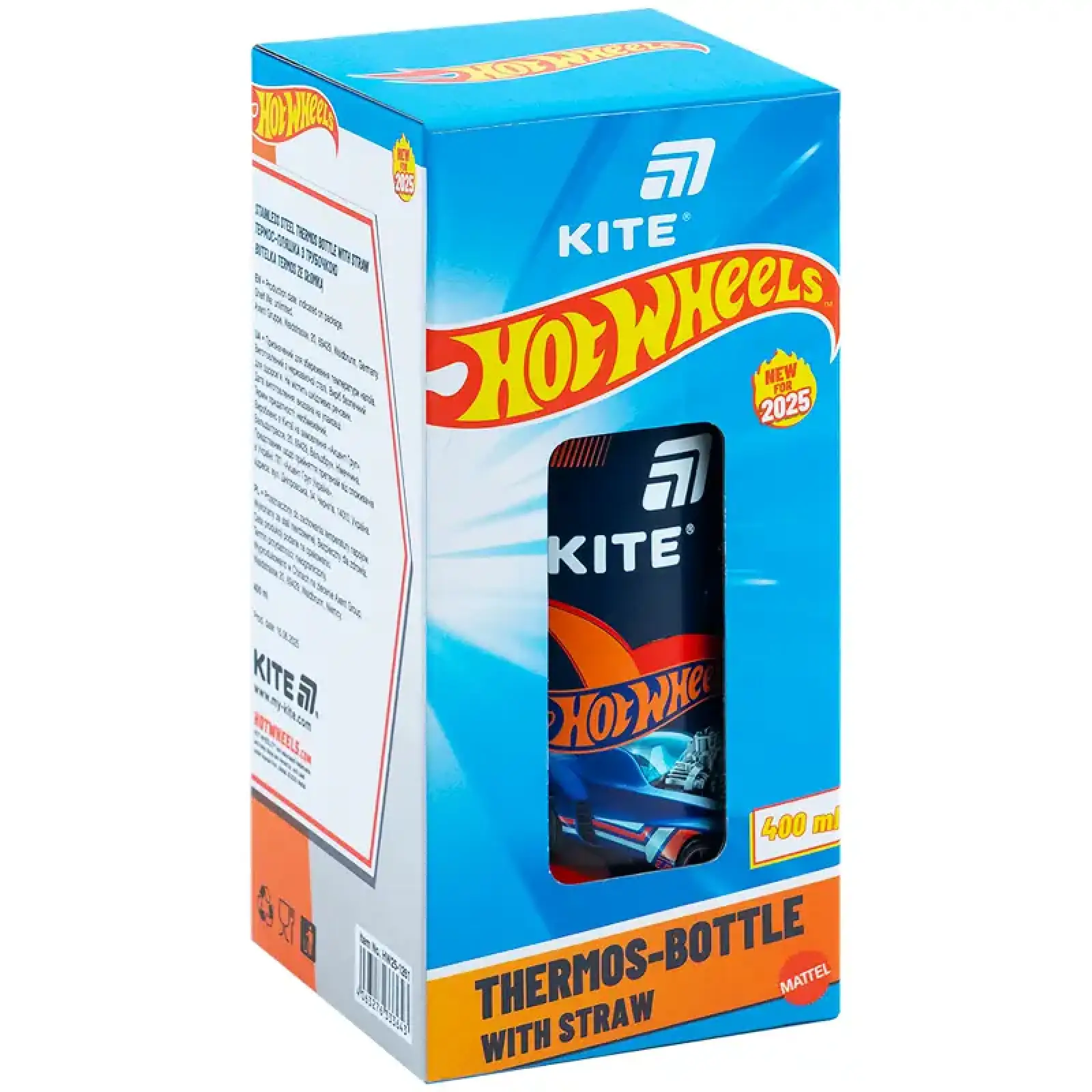 Термос з трубочкою 400мл, HW KITE HW25-1261