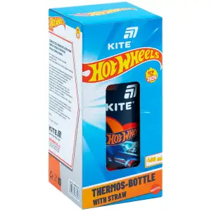 Термос з трубочкою 400мл, HW KITE HW25-1261
