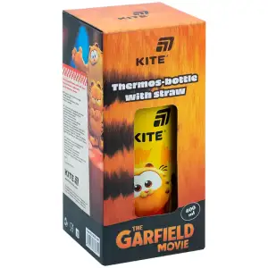 Термос з трубочкою 400мл, GF KITE GF25-1261