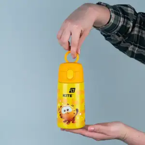 Термос з трубочкою 400мл, GF KITE GF25-1261