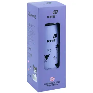 Термос з трубочкою 600мл, HK KITE HK25-1262
