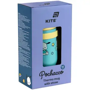 Термокружка з трубочкою, 530мл, PC KITE PC25-1266