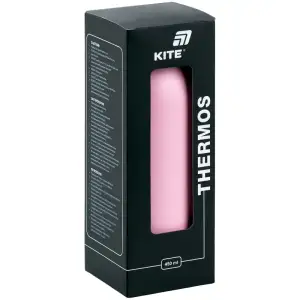 Термос 450 мл, рожевий KITE K26-1208-3