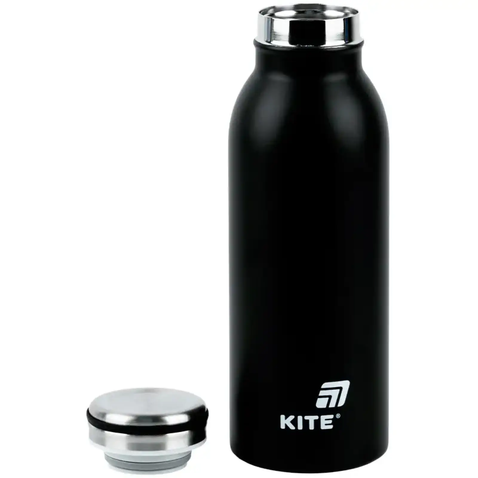 Термос 450 мл, чорний KITE K26-1208-4