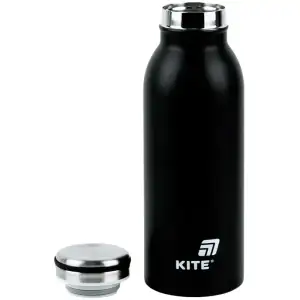 Термос 450 мл, чорний KITE K26-1208-4