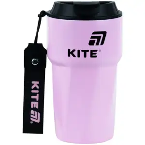 Термокружка 450 мл, рожева KITE K26-1220-1