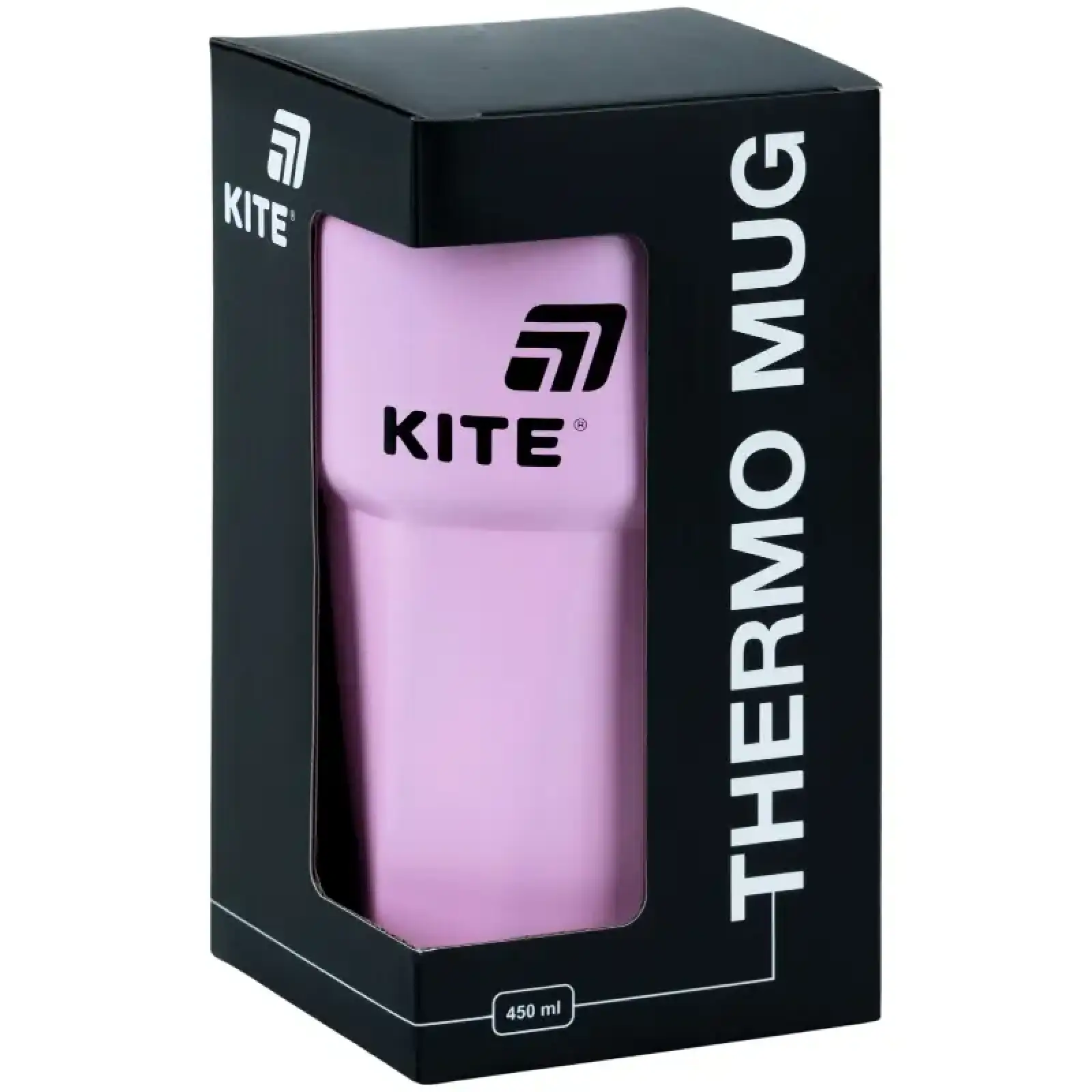 Термокружка 450 мл, рожева KITE K26-1220-1