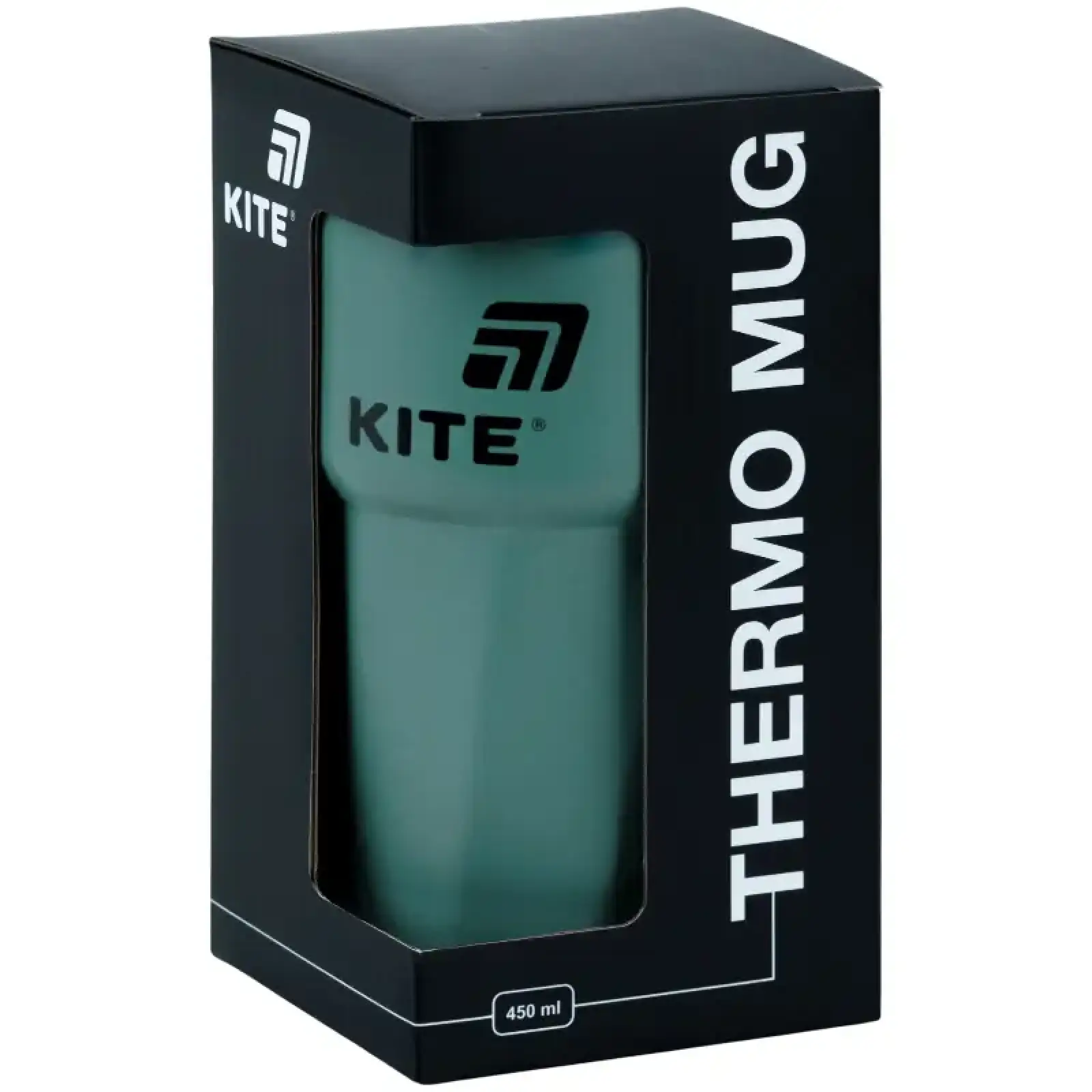 Термокружка 450 мл, зелена KITE K26-1220-2