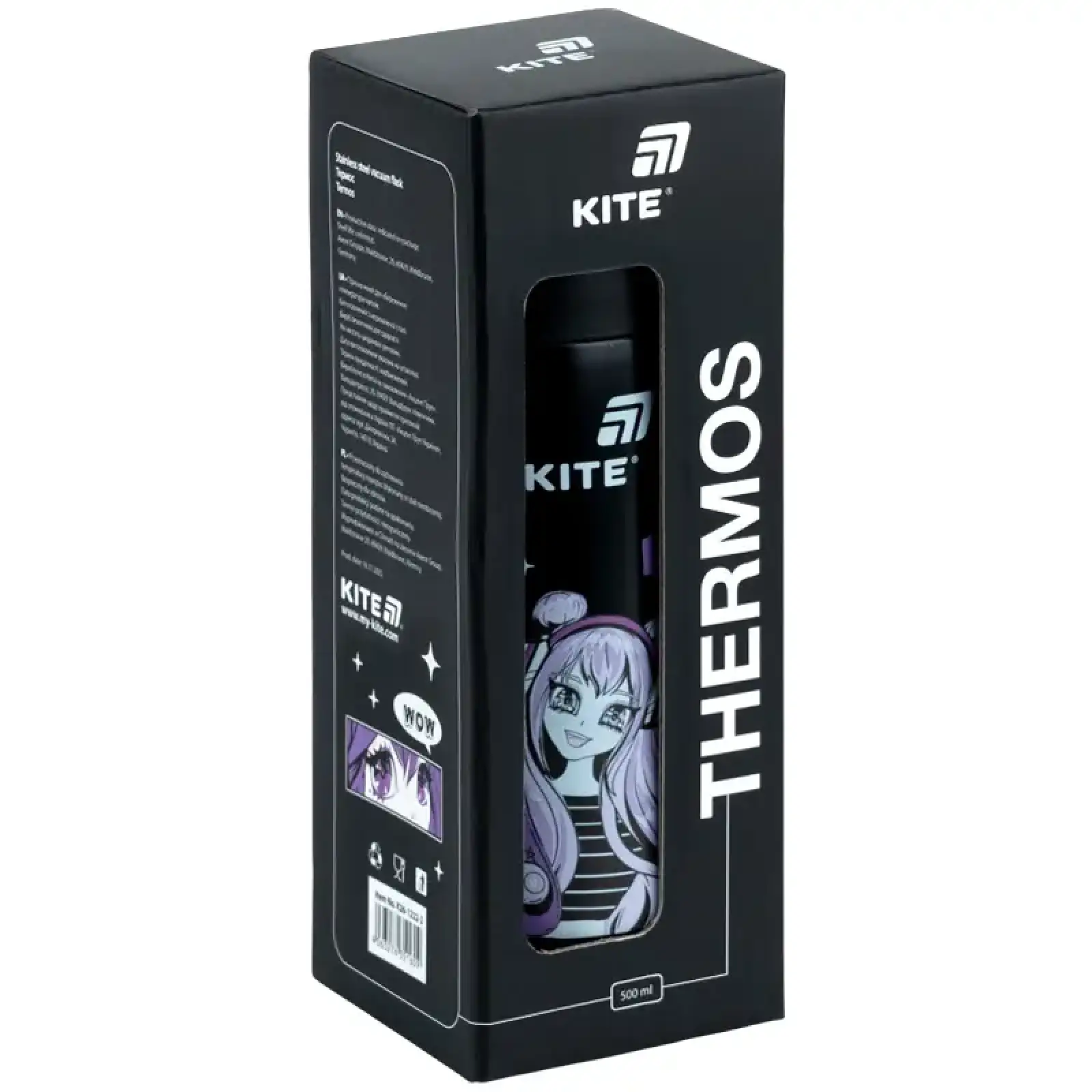Термос, 500 мл, Anime Dream KITE K26-1222-2