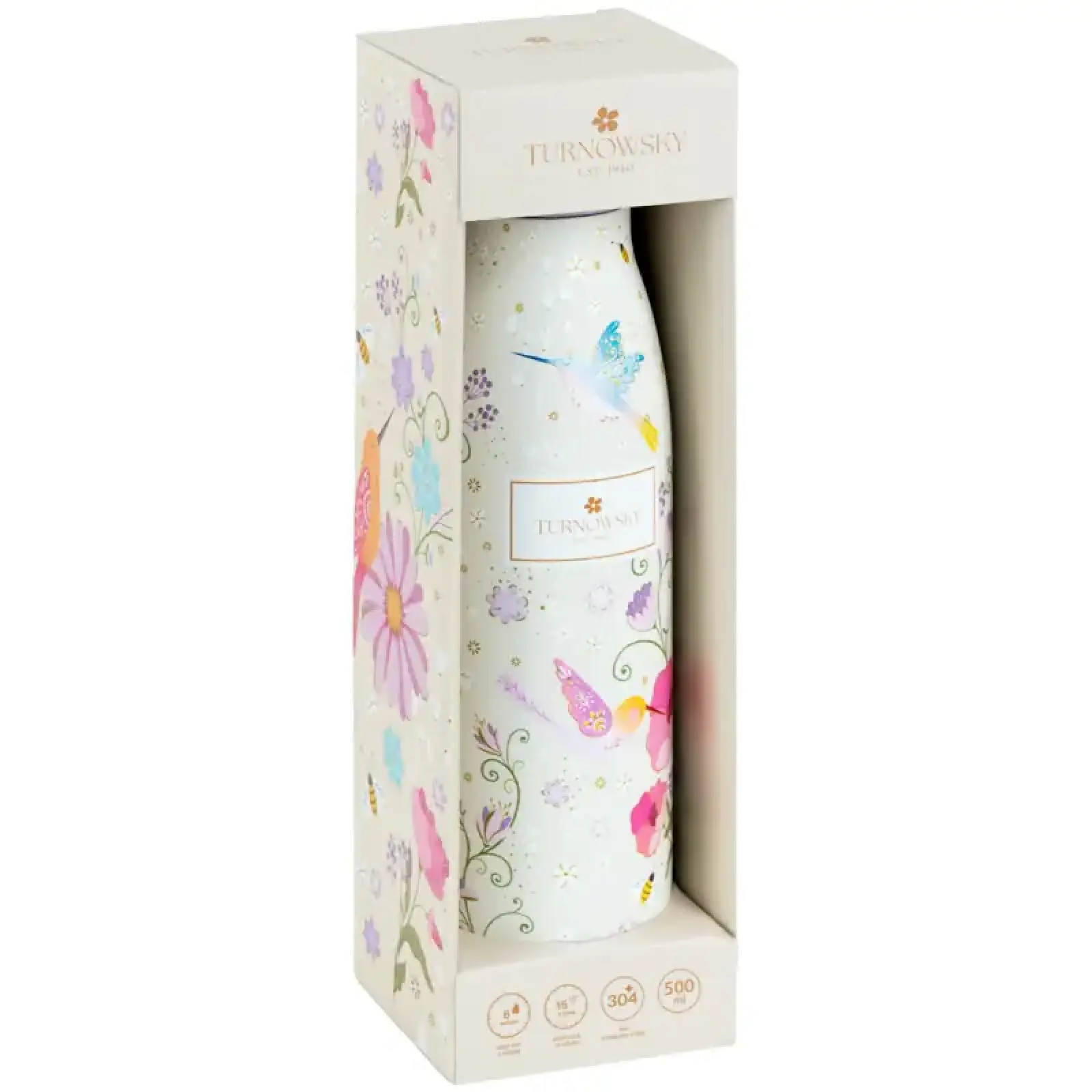 Термопляшка 500 мл, TR, Fairy Garden AXENT 8724-3-A-TR