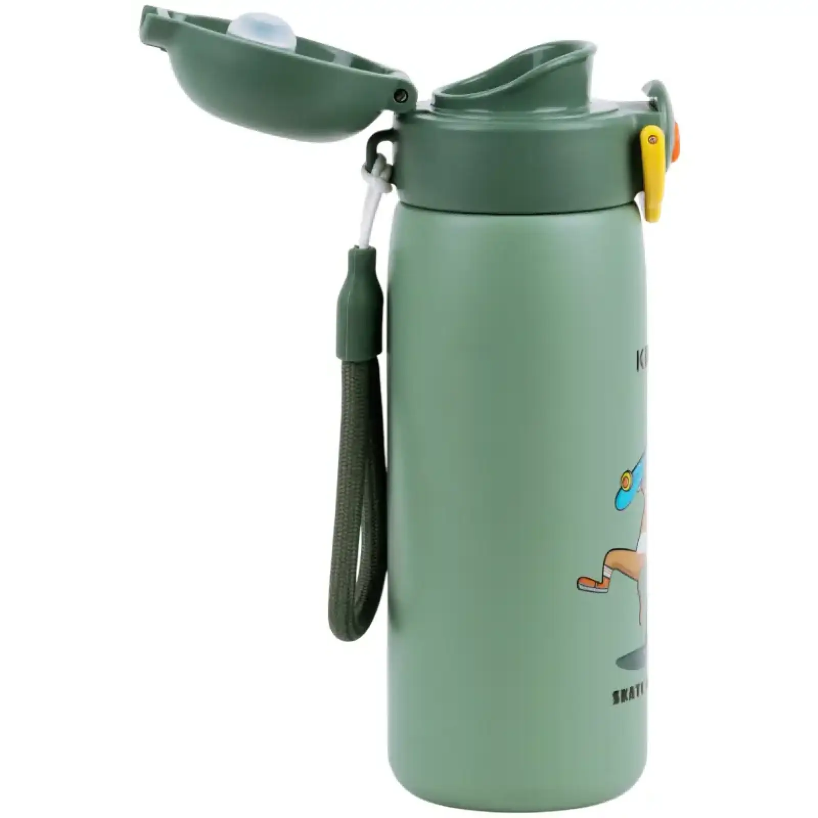 Термопляшка, 430 мл, Skate of fly KITE K26-1221-1