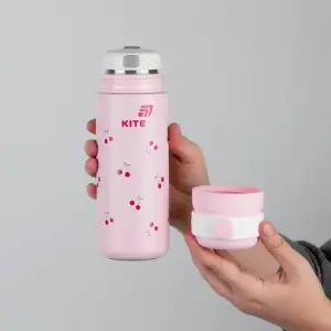 Термос, 500 мл, рожевий KITE K26-1222-4