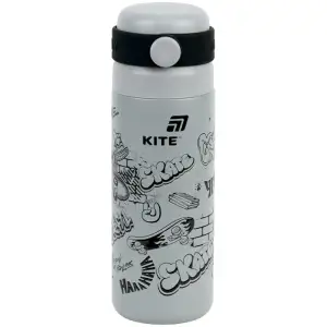 Термос, 500 мл, сірий KITE K26-1222-6