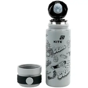 Термос, 500 мл, сірий KITE K26-1222-6