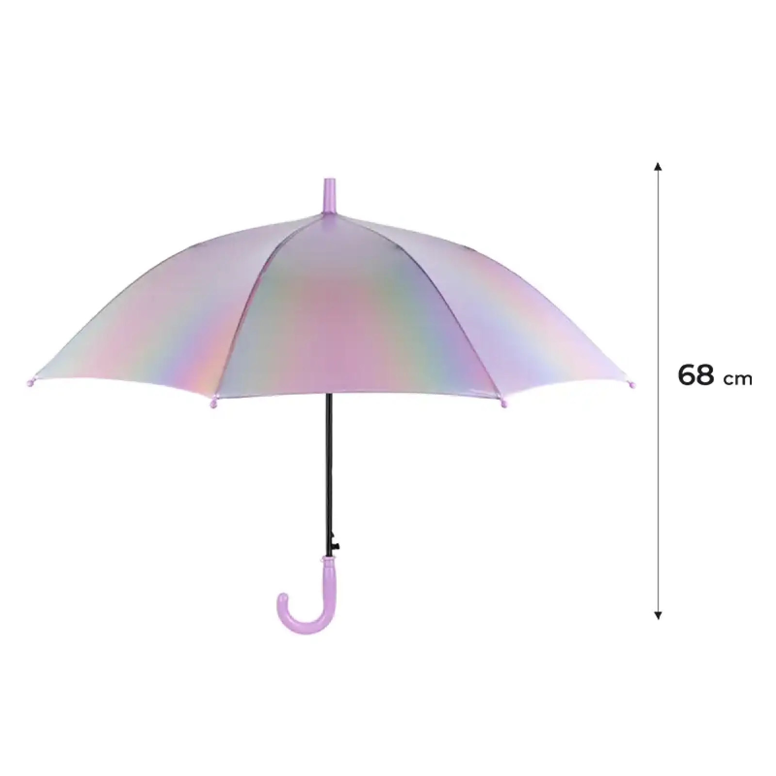 Парасоля Kite дитяча 2001-3 рожевий голографік K24-2001-3