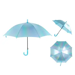Парасоля Kite дитяча 2001-4 блакитний голографік K24-2001-4