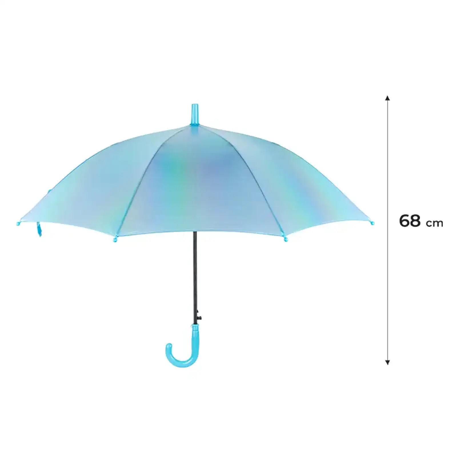 Парасоля Kite дитяча 2001-4 блакитний голографік K24-2001-4