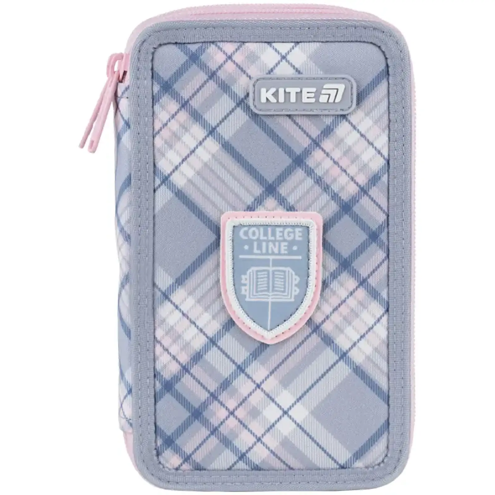 Пенал Kite 2 від., без наповнення 623 College Line Girl K25-623-1