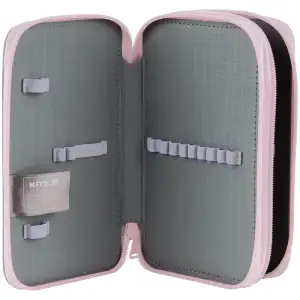 Пенал Kite 2 від., без наповнення 623 College Line Girl K25-623-1