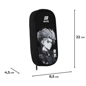 Пенал Kite 599 Anime Boy K25-599-12
