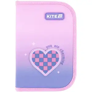 Пенал Kite 1 від., 1 відв., без наповнення 621 Charming K26-621-1