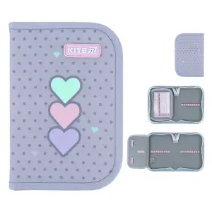 Пенал Kite 1 від., 1 відв., без наповнення 621 Lovely K26-621-3