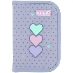 Пенал Kite 1 від., 1 відв., без наповнення 621 Lovely K26-621-3