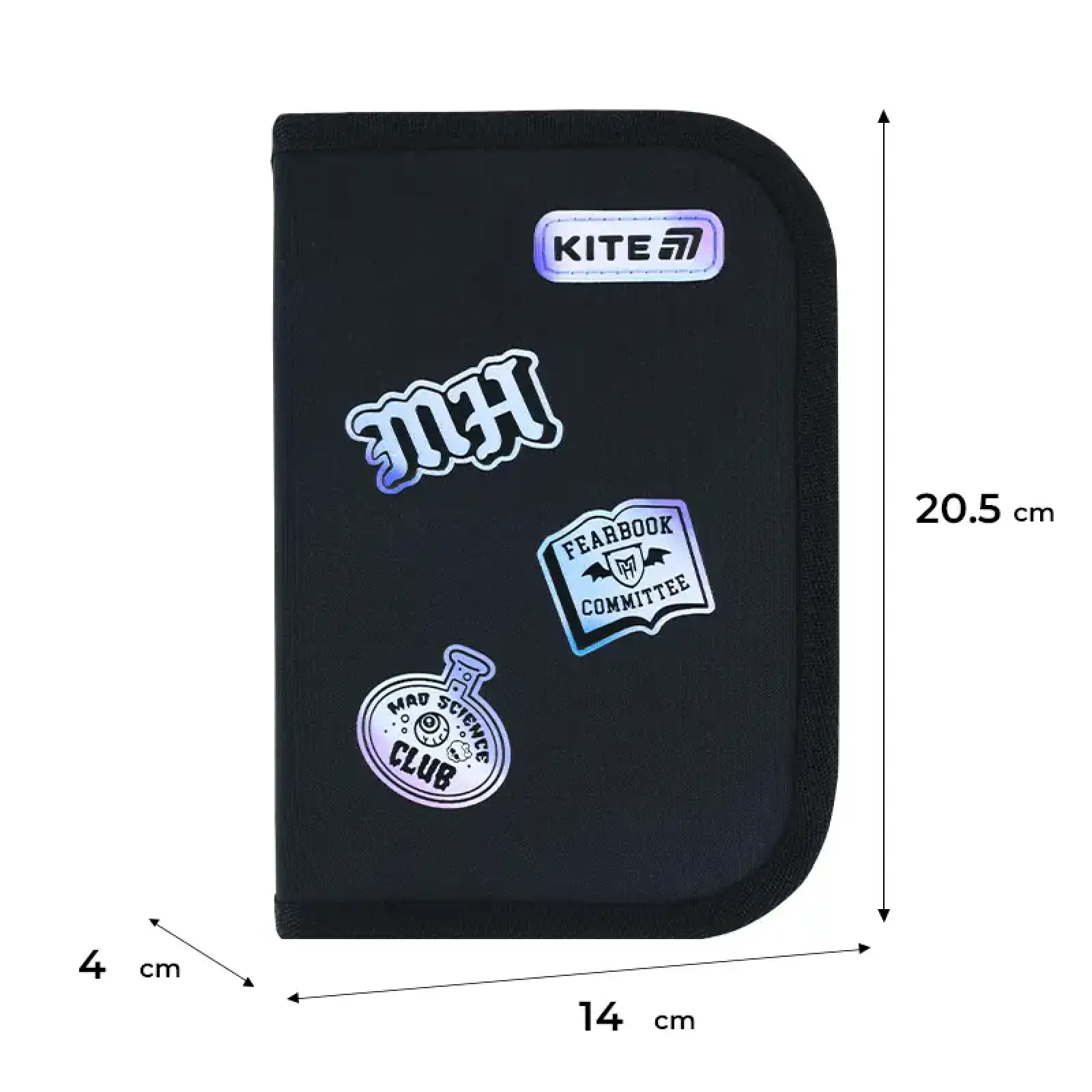 Пенал Kite 1 від., 2 відв., без наповнення 622 MH MH26-622