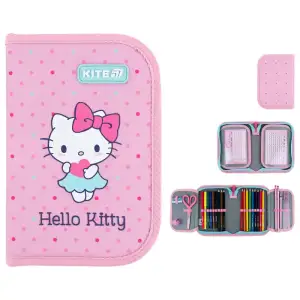 Пенал Kite 1 від., 2 відв., з наповненням 622H HK HK26-622H