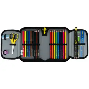 Пенал Kite 1 від., 2 відв., з наповненням 622H DC DC26-622H