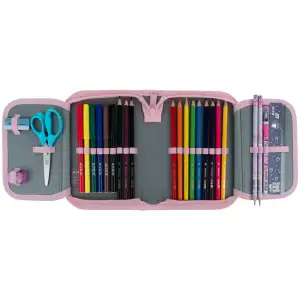 Пенал Kite 1 від., 2 відв., з наповненням 622H Dazzling K26-622H-1