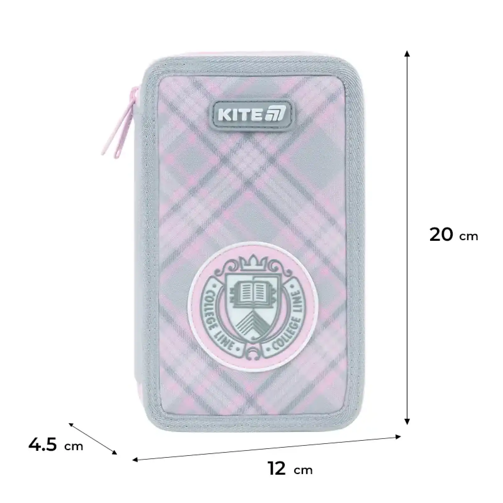 Пенал Kite 2 від., без наповнення 623 College Line K26-623-1